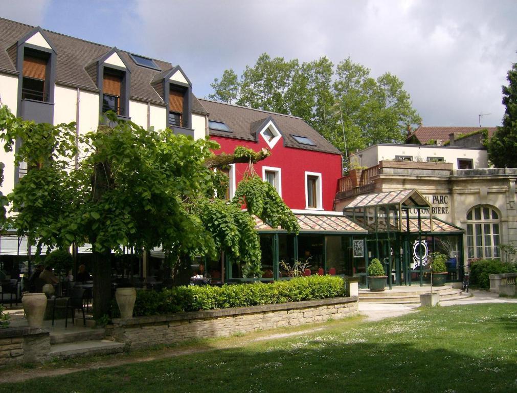 Hotel Restaurant Du Parc De La Colombiere Дижон Екстериор снимка